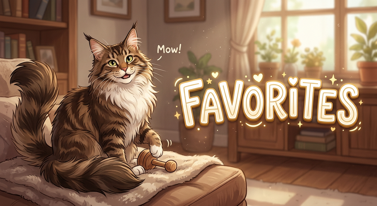 🛍️ MAINE COON FAVORITES